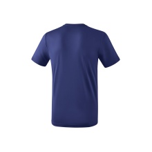 Erima Sport-Tshirt Promo (100% Polyester) dunkelblau/weiss Herren
