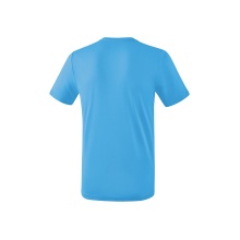 Erima Sport-Tshirt Promo (100% Polyester) hellblau/schwarz Kinder