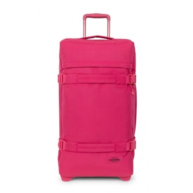 Eastpak Travel-Reisetasche Transit'r M (mit Rollen, 78 Liter) 2026 Monotone pink