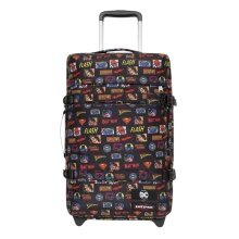Eastpak Travel-Reisetasche Transit'r S DC Icons (42 Liter) mit Rollen schwarz/bunt