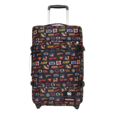Eastpak Travel-Reisetasche Transit'r S DC Icons (42 Liter) mit Rollen schwarz/bunt