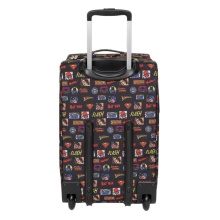 Eastpak Travel-Reisetasche Transit'r S DC Icons (42 Liter) mit Rollen schwarz/bunt