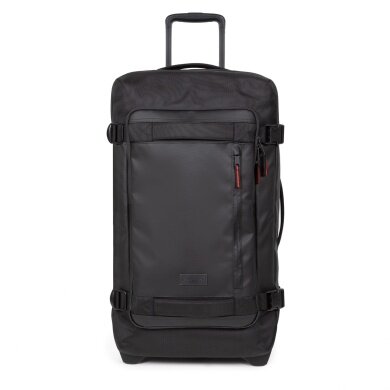 Eastpak Travel-Reisetasche Tranverz CNNCT L Top Black (121 Liter) mit Rollen schwarz