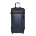 Eastpak Travel-Reisetasche Tranverz CNNCT M Admiral (78 Liter) mit Rollen navyblau/schwarz