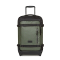 Eastpak Travel-Reisetasche Tranverz CNNCT S Khaki (42 Liter) mit Rollen dunkelgrün