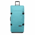 Eastpak Travel-Reisetasche Tranverz L Waterfall Blue (121 Liter) mit Rollen hellblau