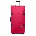 Eastpak Travel-Reisetasche Tranverz L Saffron Red (121 Liter) mit Rollen magenta