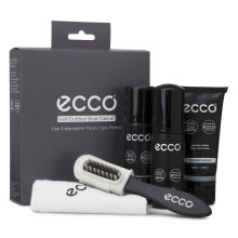 ECCO Schuhpflege Golf/Outdoor Care Set (1x Multi Brush, 50ml Foam Cleaner, 50ml Repel, 50ml Leather Care Cream)