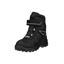 Ecco Winterstiefel Snow Mountain (Nubukleder/Textil, wasserdicht) schwarz Kinder