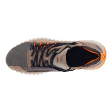 ECCO Sneaker Zipflex M Low Lea/Tex (Premium-Leder) beige/grau Herren