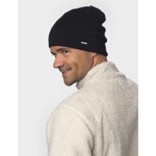 Eisbär Mütze (Beanie) Ogle - Merinomix - schwarz - 1 Stück