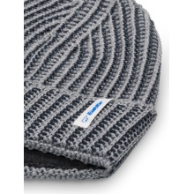 Eisbär Mütze (Beanie) Sorrak - Merinomix - grau - 1 Stück