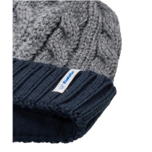 Eisbär Mütze (Beanie) Alba - Merinomix - grau/navyblau - 1 Stück