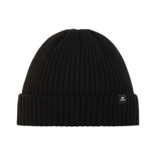 Eisbär Mütze (Beanie) Ripp MÜ 2.0 Rippstruktur - schwarz - 1 Stück