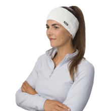 Eisbär Stirnband Jamies (Futter aus Fleece-Merinowolle) weiss Damen