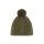 Eisbär Strickmütze (Pompon) Afra Damen - khakigrün - 1 Stück