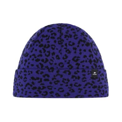 Eisbär Wintermütze (Beanie) Banto - Damen violett/schwarz - 1 Stück
