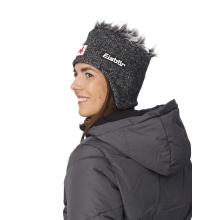 Eisbär Wintermütze (Ohrenmütze) Cocker SA - graphitgrau/weiss- 1 Stück