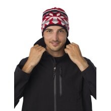 Eisbär Wintermütze (Beanie) Pixie - rot/blau - 1 Stück