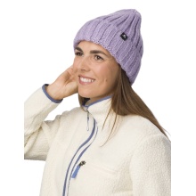 Eisbär Wintermütze (Beanie) Alea - grobe Rippstruktur - Damen violett - 1 Stück