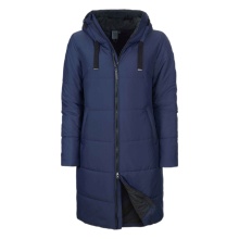 Elkline Winter-Steppmantel Comfort (warm wattiert, bequem) dunkelblau Damen