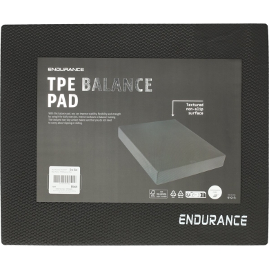 Endurance Balance-Kissen TPE Pad schwarz - 1 Stück -