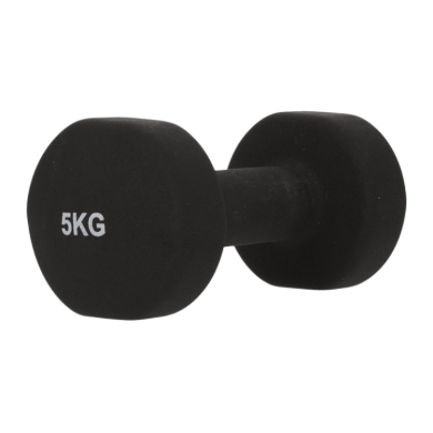 Endurance Kurzhantel Dumbbell schwarz 5kg - 1 Stück -