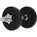 Endurance Kurzhantel Dumbbell Set schwarz/grau 10kg - 1 Stück -