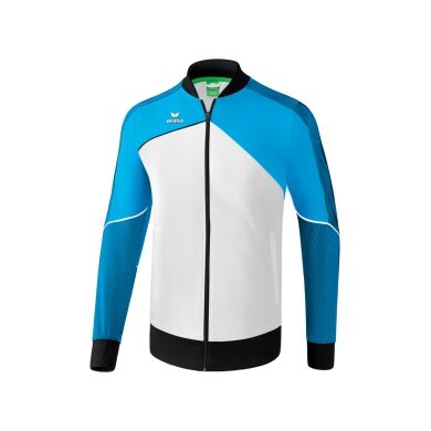 Erima Trainingsjacke Premium One 2.0 (Präsentation) weiss/hellblau/schwarz Herren