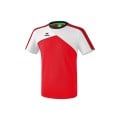 Erima Sport-Tshirt Premium One 2.0 (100% Polyester) rot/weiss Herren