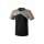 Erima Sport-Tshirt Premium One 2.0 (100% Polyester) schwarz/melangegrau Herren