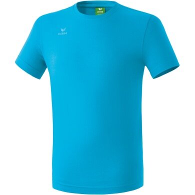 Erima Sport-Tshirt Basic Teamsport (100% Baumwolle) hellblau Jungen