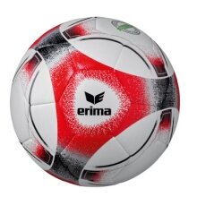 Erima Fussball Hybrid Training 2.0 weiss/rot/schwarz (Große 5) - 1 Bäll