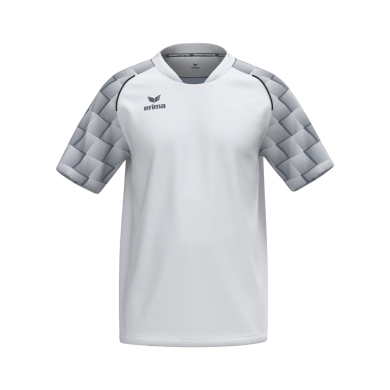 Erima Sport-Tshirt Evo Star Trikot (100% rec. Polyester) weiss/grau Herren