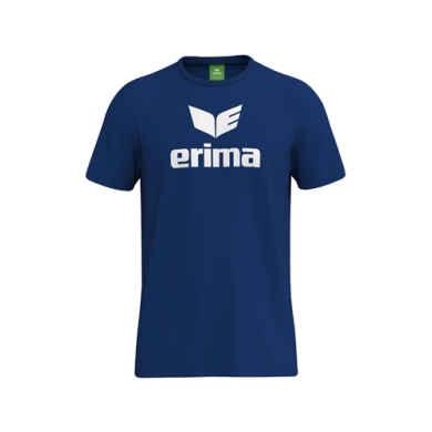Erima Freizeit-Tshirt Promo (100% Baumwolle) 2026 navyblau Herren