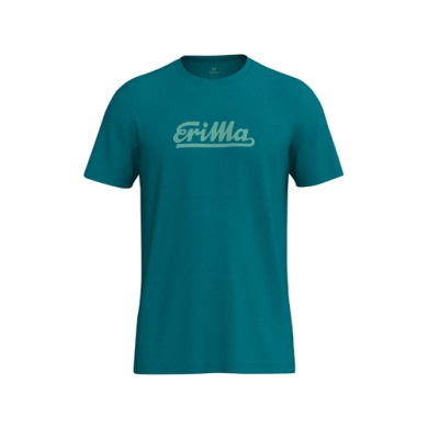 Erima Freizeit-Tshirt Retro 2.0 (100% Baumwolle) blau Herren