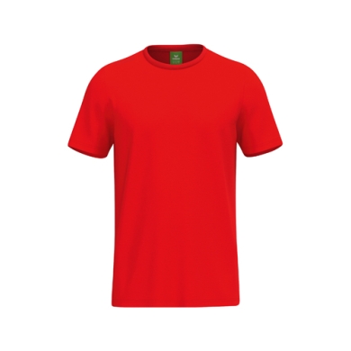 Erima Freizeit-Tshirt Teamsport (100% Baumwolle) rot Herren