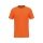 Erima Freizeit-Tshirt Teamsport (100% Baumwolle) orange Herren