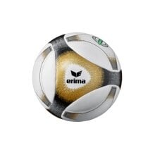 Erima Fussball Hybrid Match weiss/gold/schwarz (Große 5) - 1 Ball