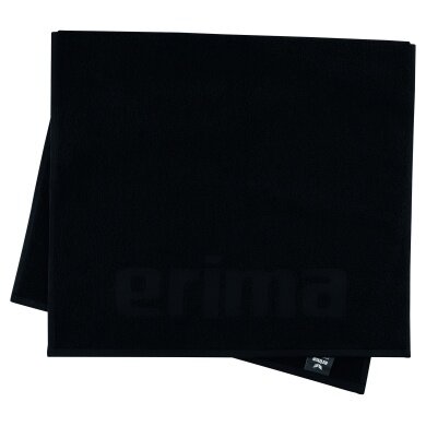 Erima Handtuch (Baumwolle) schwarz 70x140cm