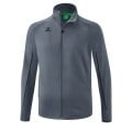 Erima Trainingsjacke Liga Star Polyester (Stehkragen, strapazierfähig) grau/schwarz Jungen