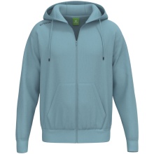 Erima Kapuzenpullover TS Hoodie Full Zip (Mischgewebe) blau Herren