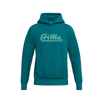 Erima Kapuzenpullover Retro 2.0 Hoodie (Baumwolle-Mischung) blau Herren