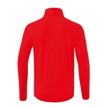 Erima Sport-Langarmshirt Liga Star Trainingstop (strapazierfähig Funktionsmaterial, Stehkragen) rot/weiss Jungen