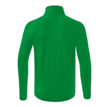Erima Sport-Langarmshirt Liga Star Trainingstop (strapazierfähig Funktionsmaterial, Stehkragen) smaragdgrün/weiss Herren
