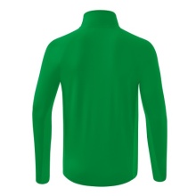 Erima Sport-Langarmshirt Liga Star Trainingstop (strapazierfähig Funktionsmaterial, Stehkragen) smaragdgrün/weiss Jungen