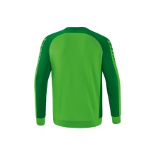 Erima Sport-Langarmshirt Six Wings Sweatshirt (Baumwollmix, funktionell) grün/smaragd Jungen