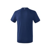 Erima Sport-Tshirt Basic Performance (100% Polyester, Mesh-Einsätze) navyblau Herren