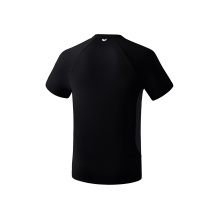 Erima Sport-Tshirt Basic Performance (100% Polyester, Mesh-Einsätze) schwarz Herren