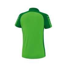 Erima Sport-Polo Six Wings (100% Polyester, taillierter Schnitt, schnelltrocknend) grün/smaragd Damen